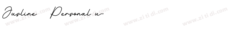 Jusline   Personal u字体转换